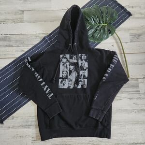 Taylor Swift The Eras Tour Black Photo Sweatshirt Hoodie US Dates Size Medium
